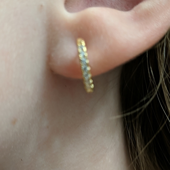 Nice fashion small hoop earrings - Picture 2 of 4